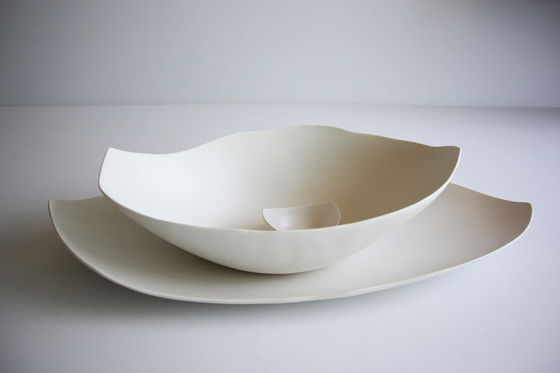 Rina Menardi Barchette Larghe XL Barchetta Centerpiece Obje 49x30xH18 cm