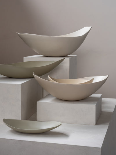 Rina Menardi Barchette Strette Large Barchetta Centerpiece Obje 49x21xH12 cm