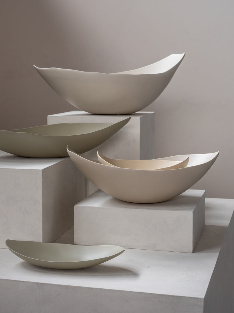 Rina Menardi Barchette Strette Large Barchetta Centerpiece Obje 49x21xH12 cm