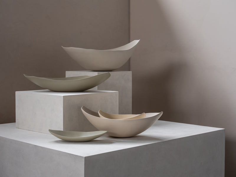 Rina Menardi Barchette Strette Large Barchetta Centerpiece Obje 49x21xH12 cm