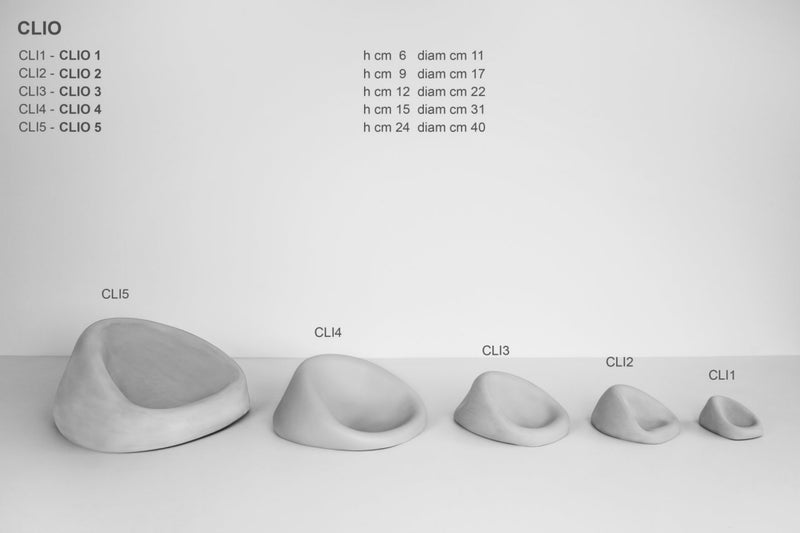 Rina Menardi Clio Small Organik Form Kase Ø17xH9 cm