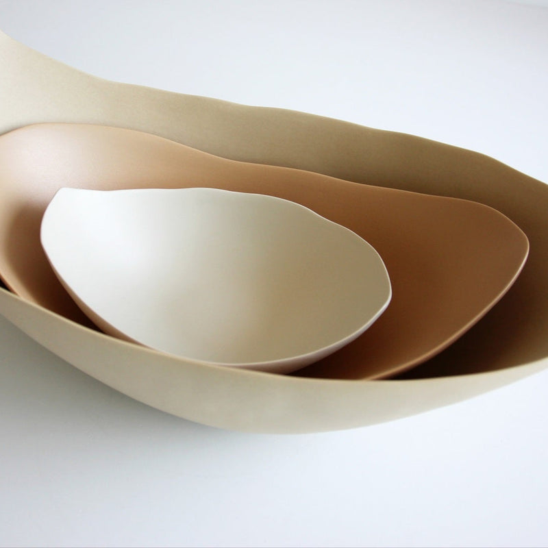 Rina Menardi Barchette Larghe Medium Barchetta Centerpiece Obje 26x17xH8 cm