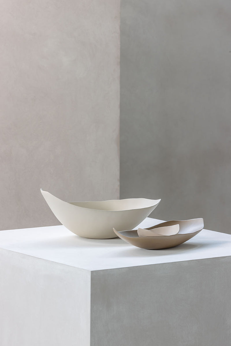 Rina Menardi Barchette Larghe Medium Barchetta Centerpiece Obje 26x17xH8 cm