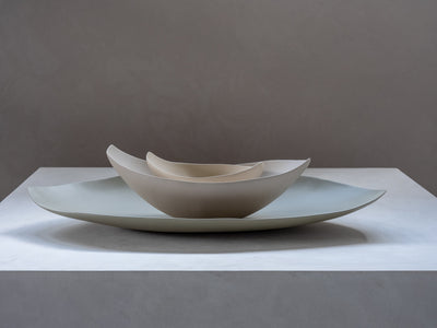 Rina Menardi Barchette Larghe Medium Barchetta Centerpiece Obje 26x17xH8 cm