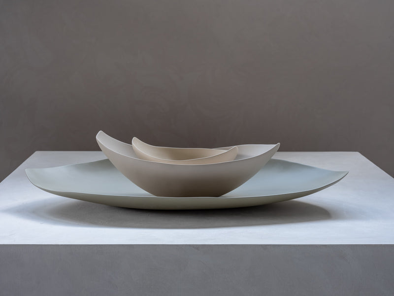 Rina Menardi Barchette Larghe Medium Barchetta Centerpiece Obje 26x17xH8 cm