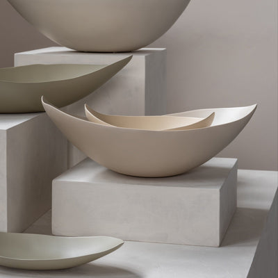 Rina Menardi Barchette Larghe Medium Barchetta Centerpiece Obje 26x17xH8 cm