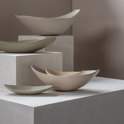 Rina Menardi Barchette Larghe Medium Barchetta Centerpiece Obje 26x17xH8 cm