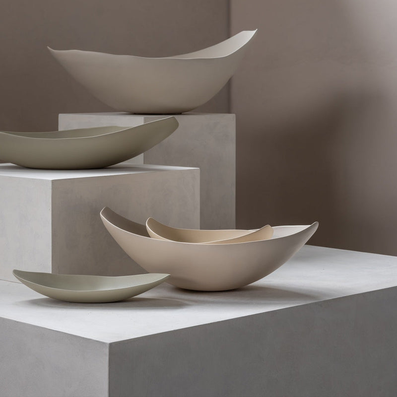 Rina Menardi Barchette Larghe Medium Barchetta Centerpiece Obje 26x17xH8 cm