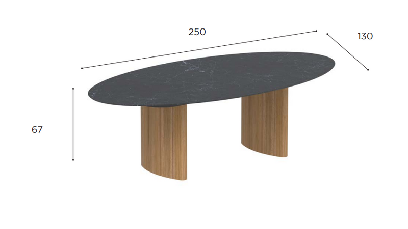 Royal Botania Regaliz Table