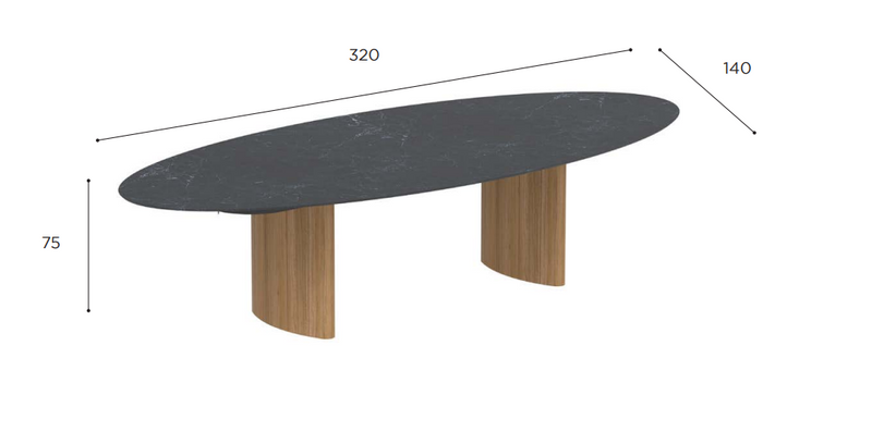 Royal Botania Regaliz Table