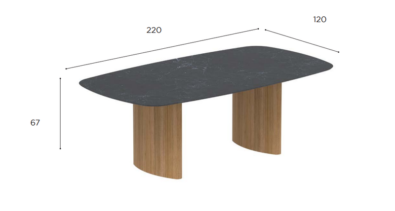 Royal Botania Regaliz Table