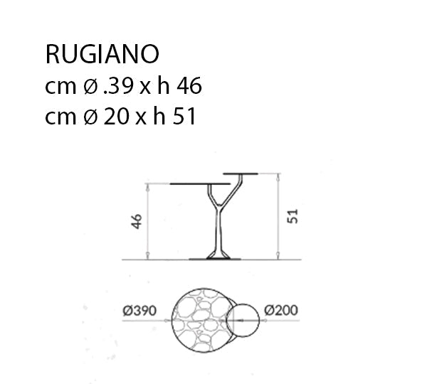 Rugiano Bonsai Sehpa