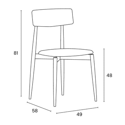 Tonelli Design AW Chair Collection Sandalye