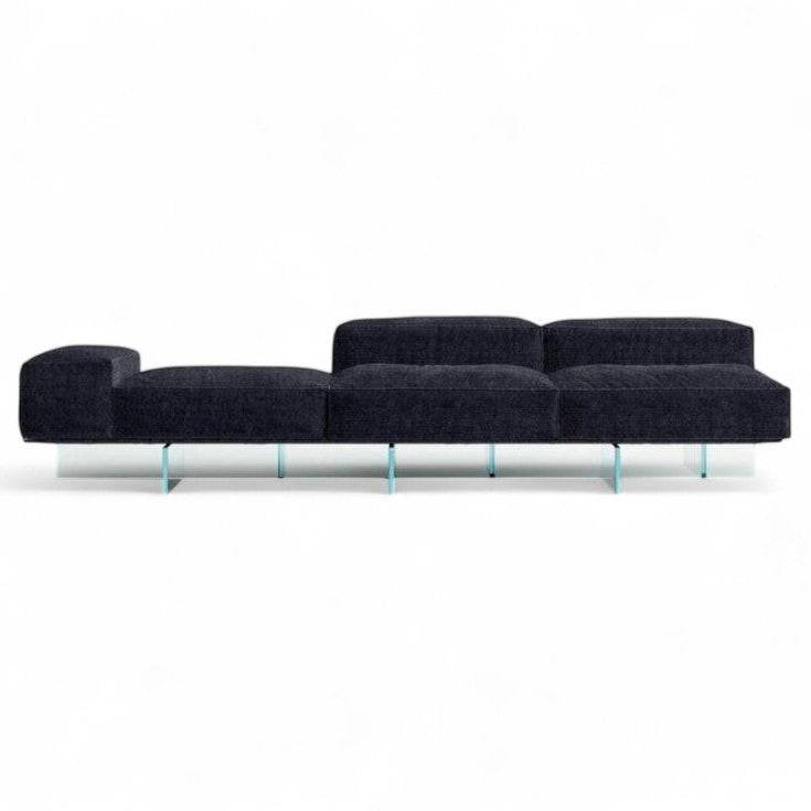 Tonelli Design Soft Glass Collection Sofa