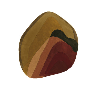 Limited Edition Agate Low Organic Halı 250x250 cm