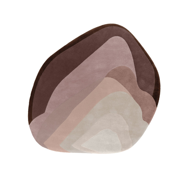 Limited Edition Agate Low Organic Halı 250x250 cm