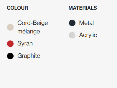 Unopiu Coco Table Ø60 cm