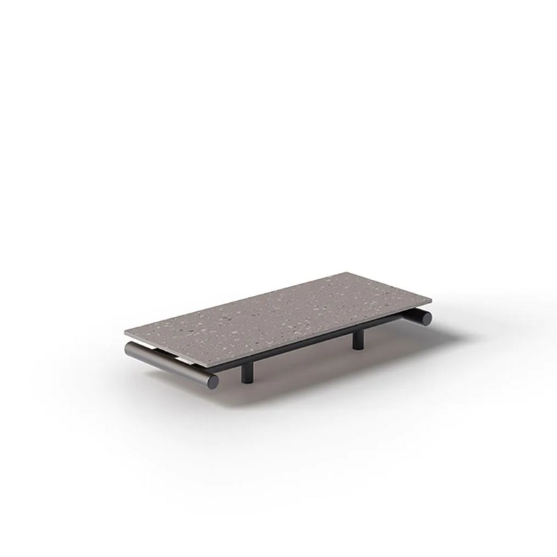 Unopiu Davos Rectangular Coffee Table Module 45x94xH.19 cm