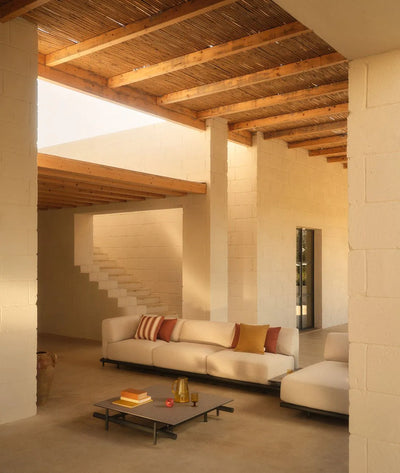 Unopiu Davos Rectangular Coffee Table Module 45x94xH.19 cm