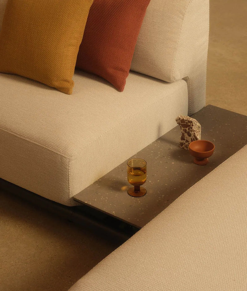 Unopiu Davos Rectangular Coffee Table Module 45x94xH.19 cm