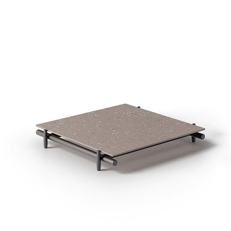 Unopiu Davos Kare Sehpa 100x100xH.19 cm