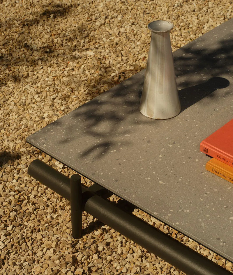 Unopiu Davos Kare Sehpa 100x100xH.19 cm