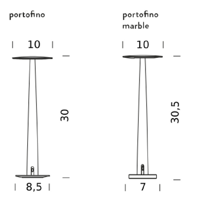 Unopiu Portofino LED Masa Lambası
