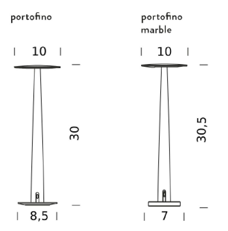 Unopiu Portofino LED Masa Lambası