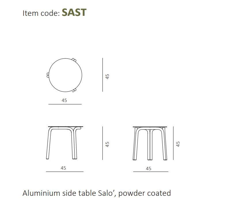 Unopiu Salo Round Coffee Table 45 cm