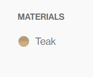 Unopiu Swing Garden Stool