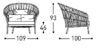 Varaschin Emma Cross Koltuk