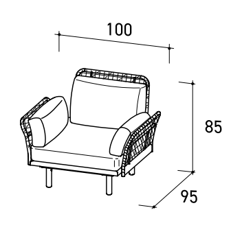 Varaschin Emma Cross Koltuk