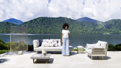 Varaschin Emma Cross Coffee Table