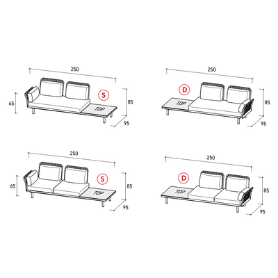 Varaschin Emma Cross Dormeuse