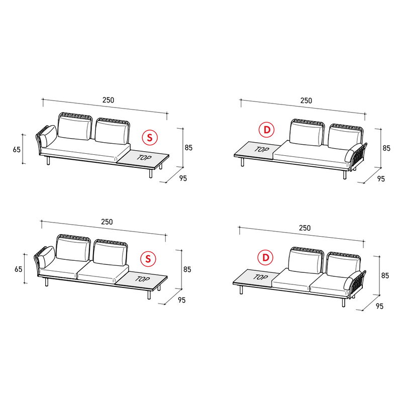 Varaschin Emma Cross Dormeuse