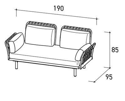 Varaschin Emma Cross Kanepe