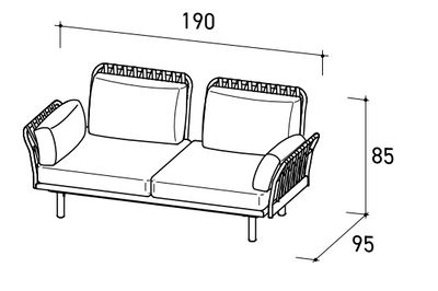 Varaschin Emma Cross Kanepe