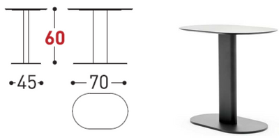 Varaschin Plinto C & T Sehpa