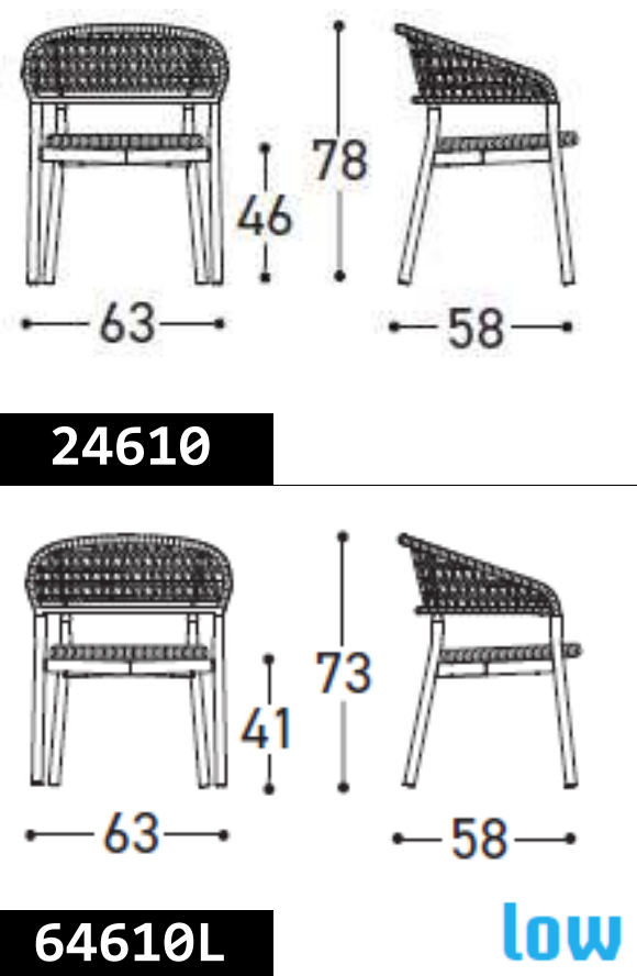 Varaschin Plinto Dining Chair