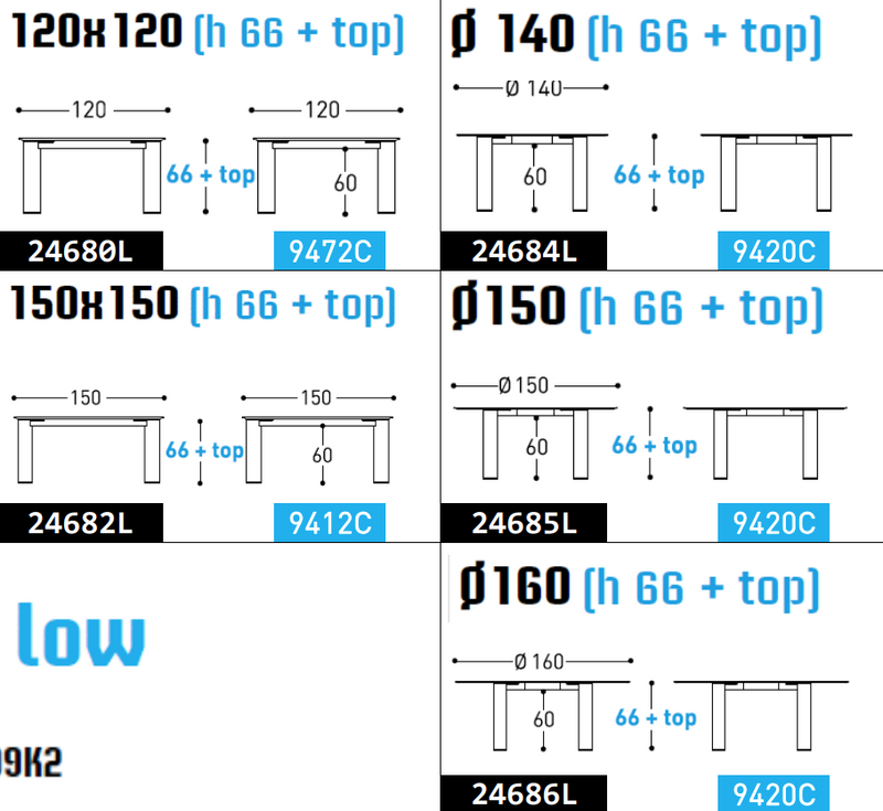Varaschin Plinto Alçak Masa
