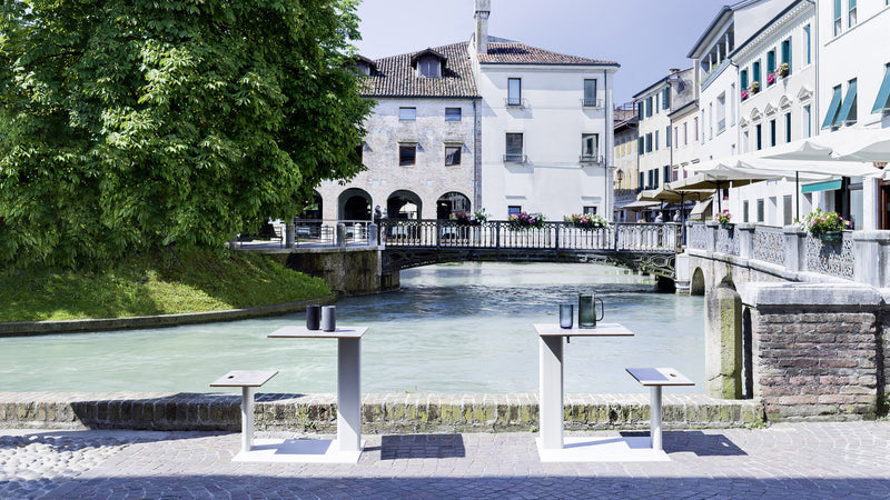 Varaschin Plinto Sit & Eat Sehpa ve Tabure