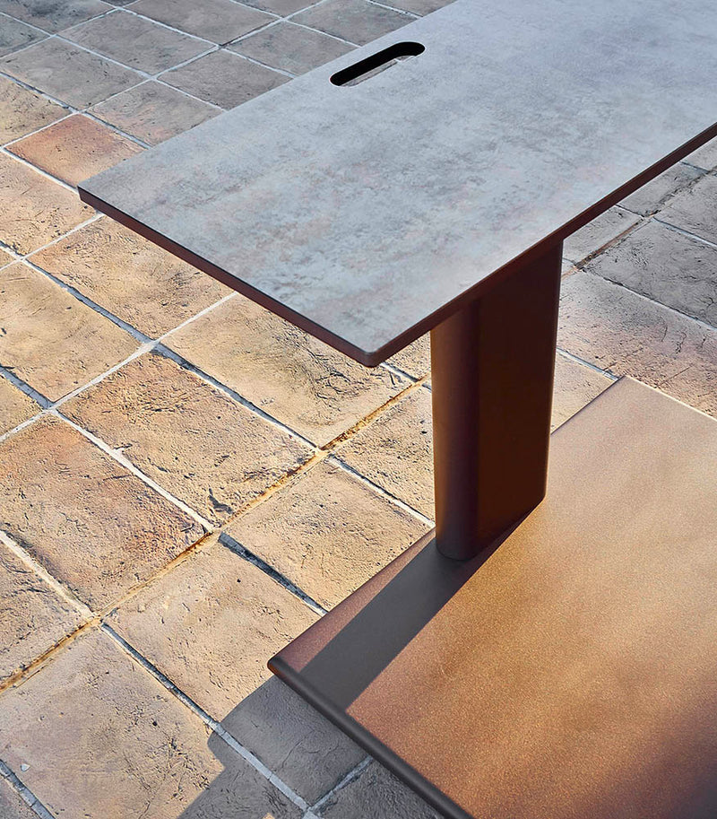 Varaschin Plinto Sit & Eat Sehpa ve Tabure