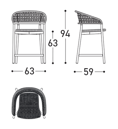 Varaschin Plinto Stool