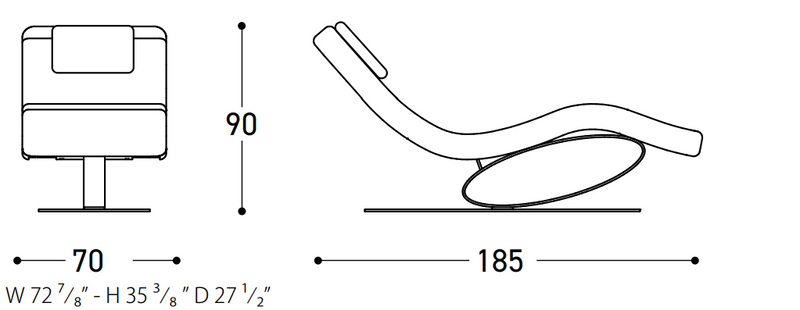 Varaschin Wellness Therapy Şezlong