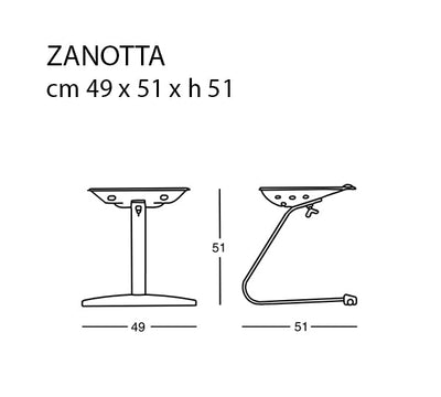 Zanotta Mezzadro Tabure