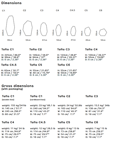 Zieta Tafla C2 Red Rubin Ayna