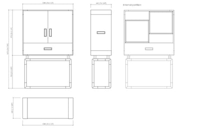 Meroni & Colzani Anzio Cupboard