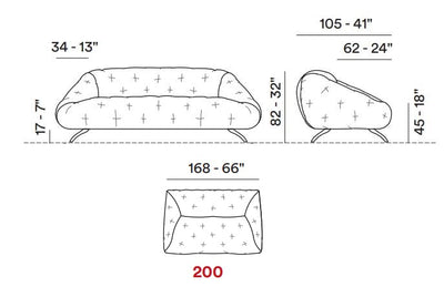 Max Divani Globo Sofa