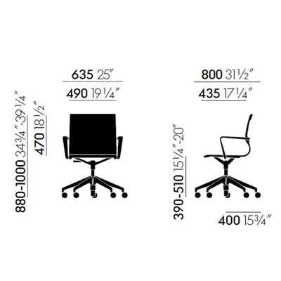 Vitra Physix Collection Sandalye