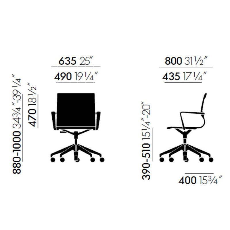 Vitra Physix Collection Sandalye